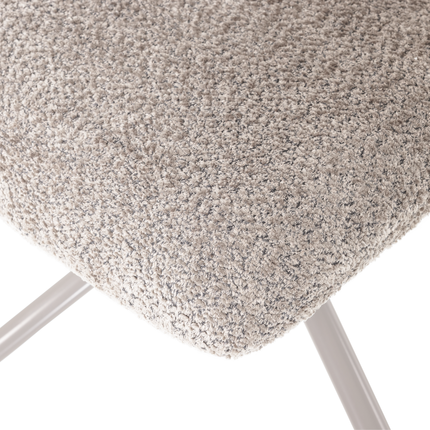 Poltrona girevole in tessuto Welly 73x82 cm