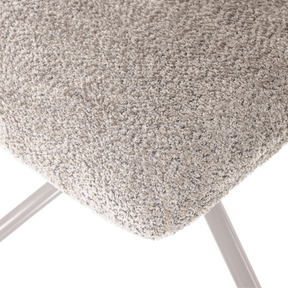 Poltrona girevole in tessuto Welly 73x82 cm