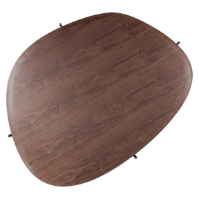 Tavolino in legno rovere scuro Onyx 121x26 cm