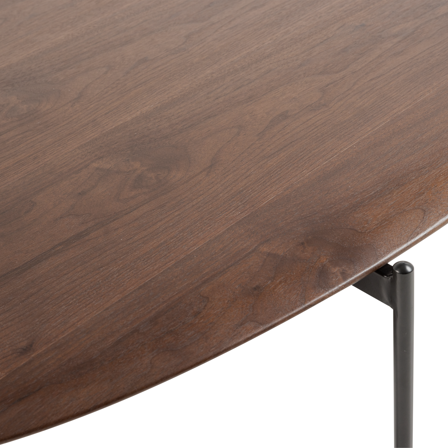 Tavolino in legno rovere scuro Onyx 121x26 cm