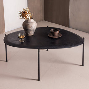 Tavolino in legno wengé Ego 92x36 cm