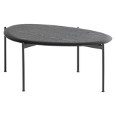 Tavolino in legno wengé Ego 92x36 cm