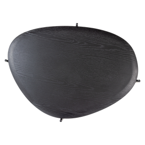 Tavolino in legno wengé Ego 92x36 cm