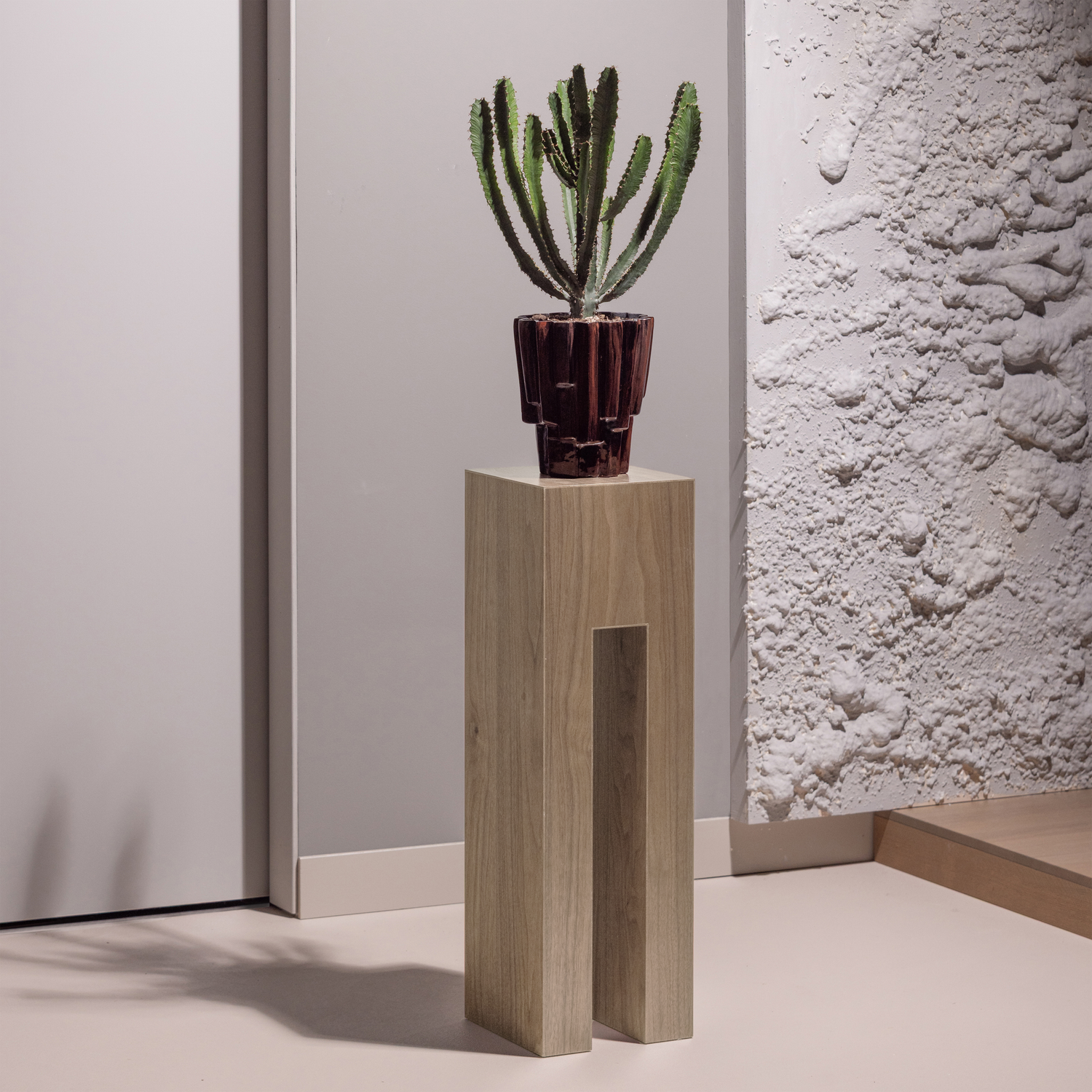 Portapiante in legno Rurik 24x80 cm