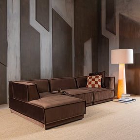 Set di 2 vassoi in legno di acacia Vertex 40x34 cm