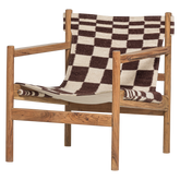 Poltrona in legno di acacia Élan 73x76 cm