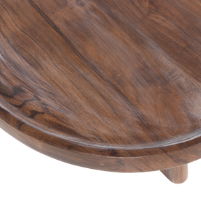 Set di 2 vassoi in legno di acacia Vertex 40x34 cm