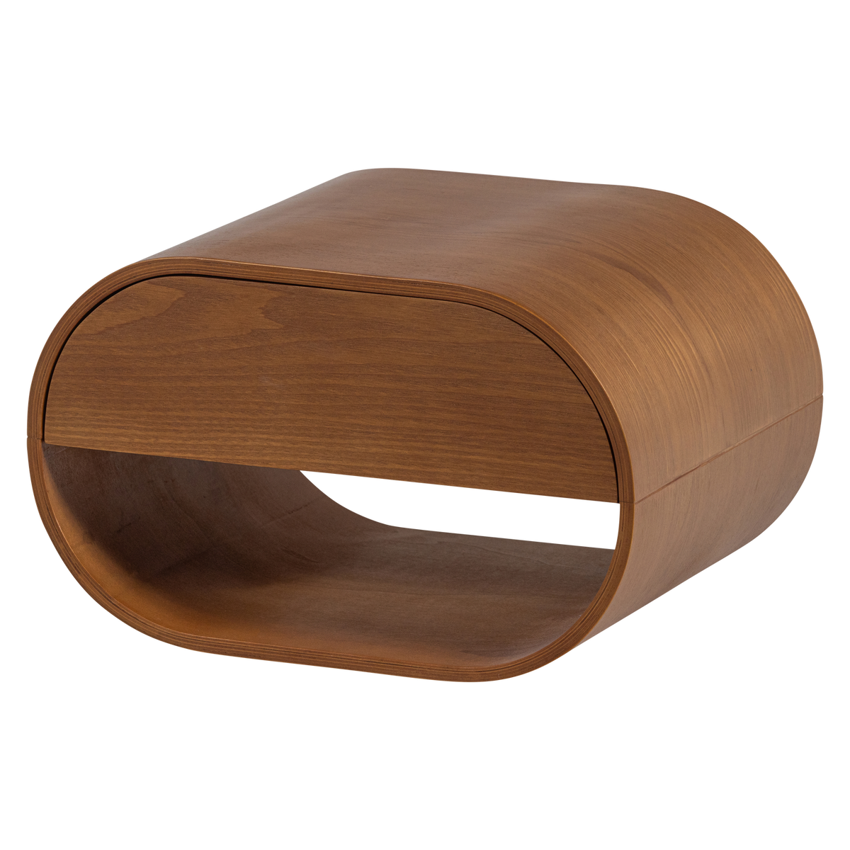 Comodino sospeso 1 cassetto in legno Noxis 36x24 cm