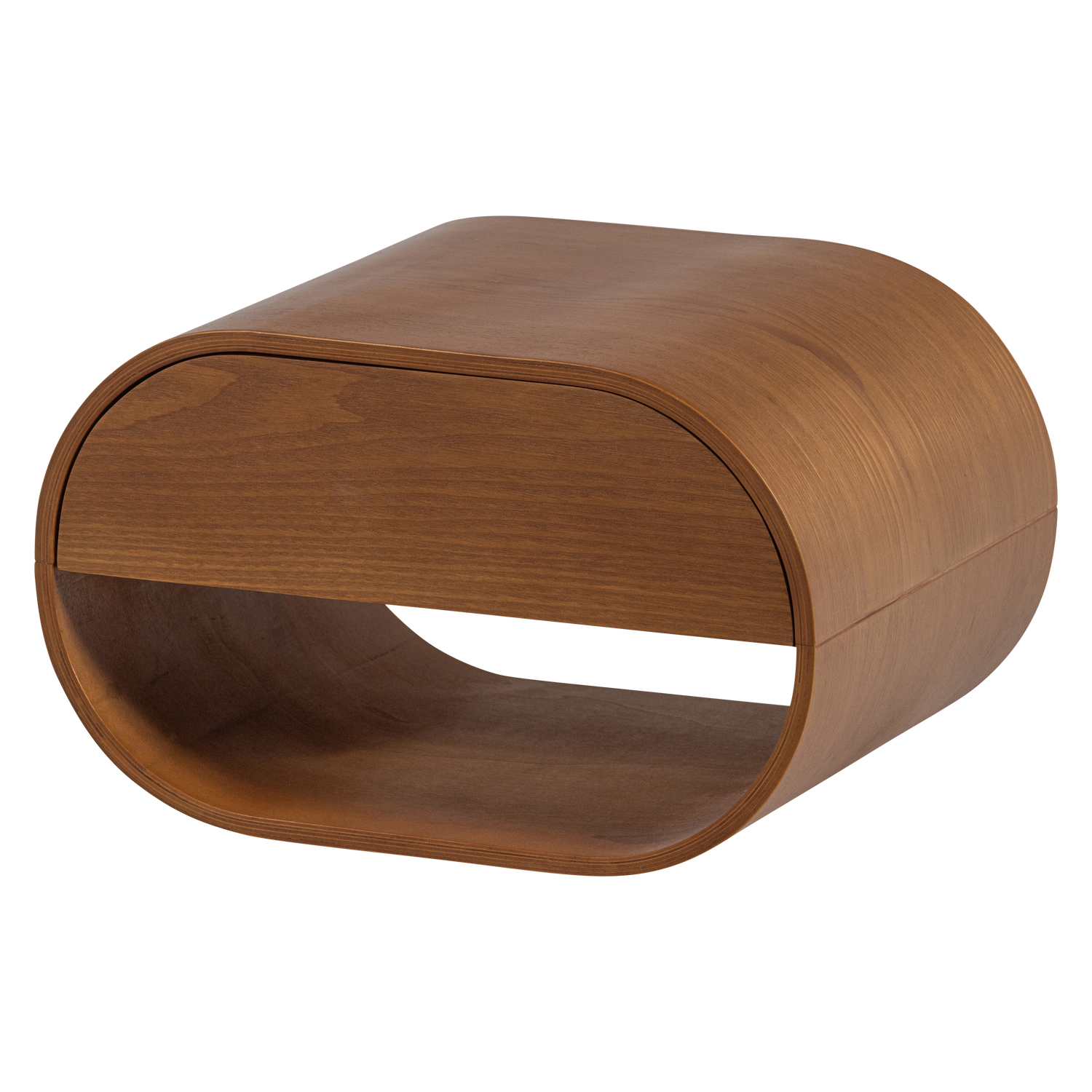 Comodino sospeso 1 cassetto in legno Noxis 36x24 cm