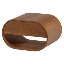 Comodino sospeso 1 cassetto in legno Noxis 36x24 cm