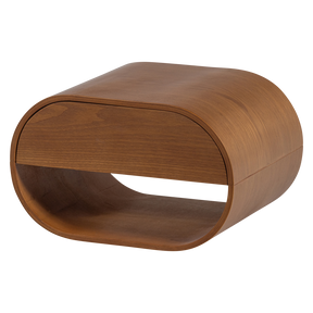 Comodino sospeso 1 cassetto in legno Noxis 36x24 cm