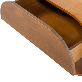 Comodino sospeso 1 cassetto in legno Noxis 36x24 cm