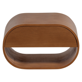 Comodino sospeso 1 cassetto in legno Noxis 36x24 cm