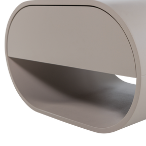 Comodino sospeso 1 cassetto in legno Noxis 36x24 cm