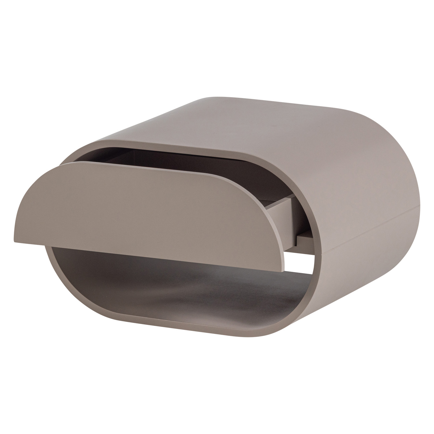 Comodino sospeso 1 cassetto in legno Noxis 36x24 cm