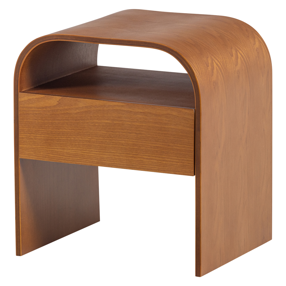 Comodino 1 cassetto in legno Kavy 40x45 cm