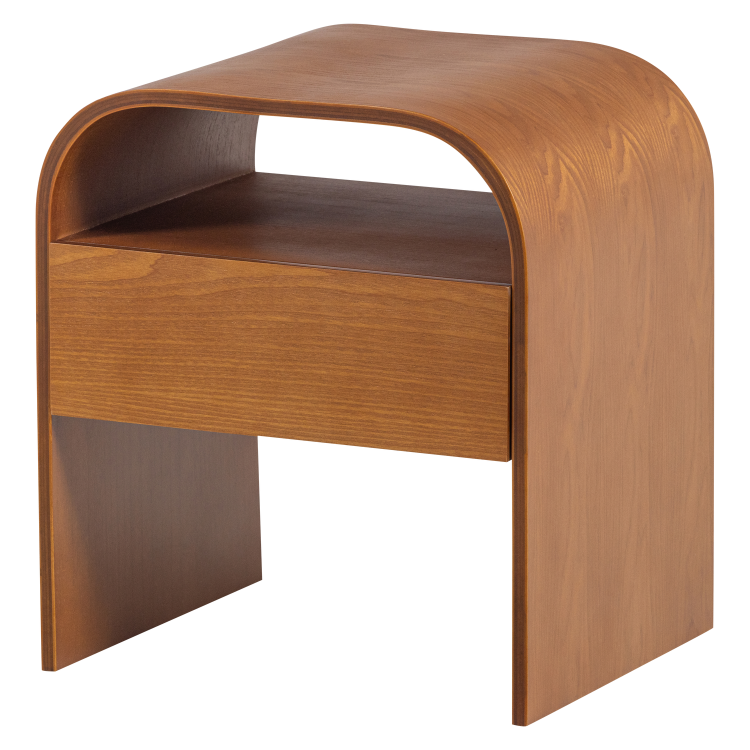 Comodino 1 cassetto in legno Kavy 40x45 cm