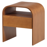 Comodino 1 cassetto in legno Kavy 40x45 cm