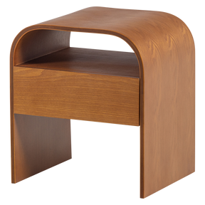 Comodino 1 cassetto in legno Kavy 40x45 cm