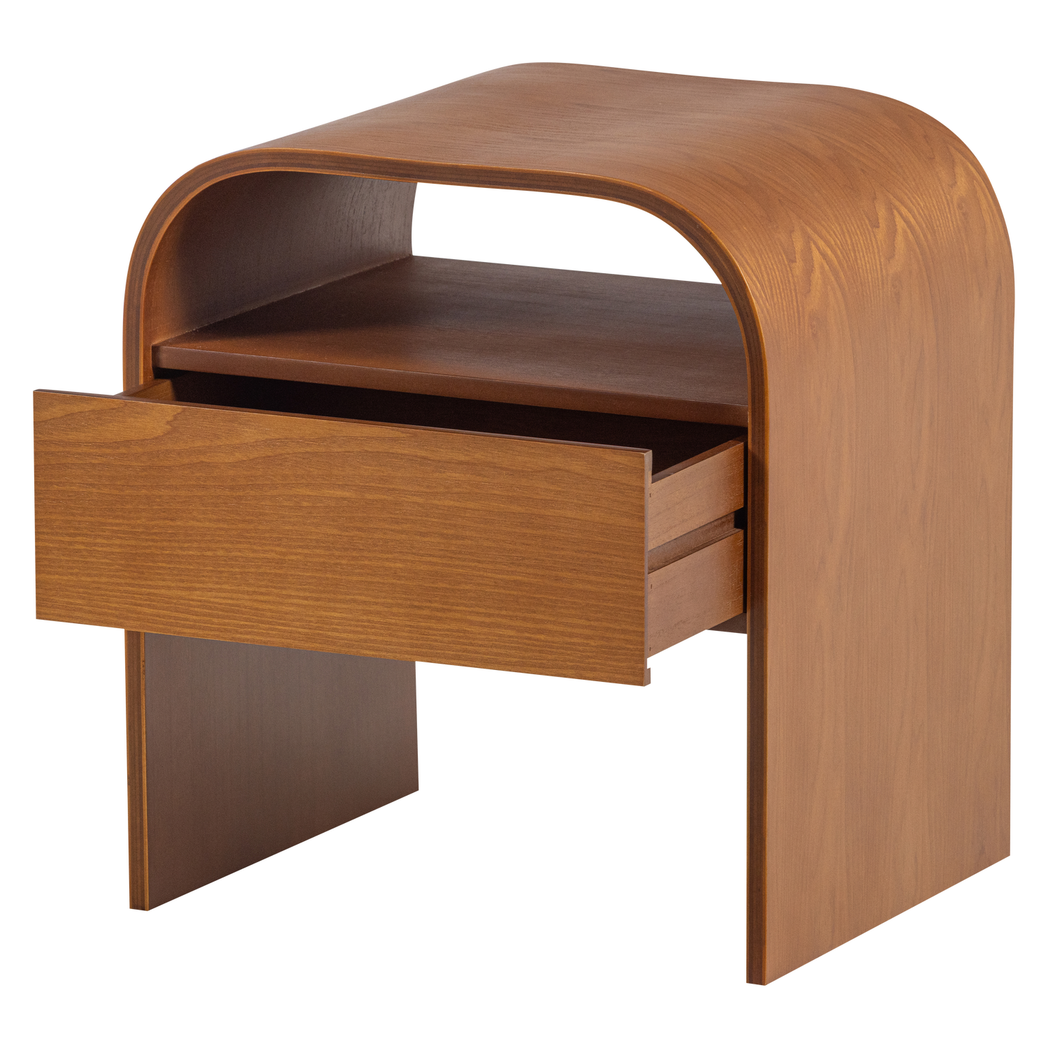 Comodino 1 cassetto in legno Kavy 40x45 cm