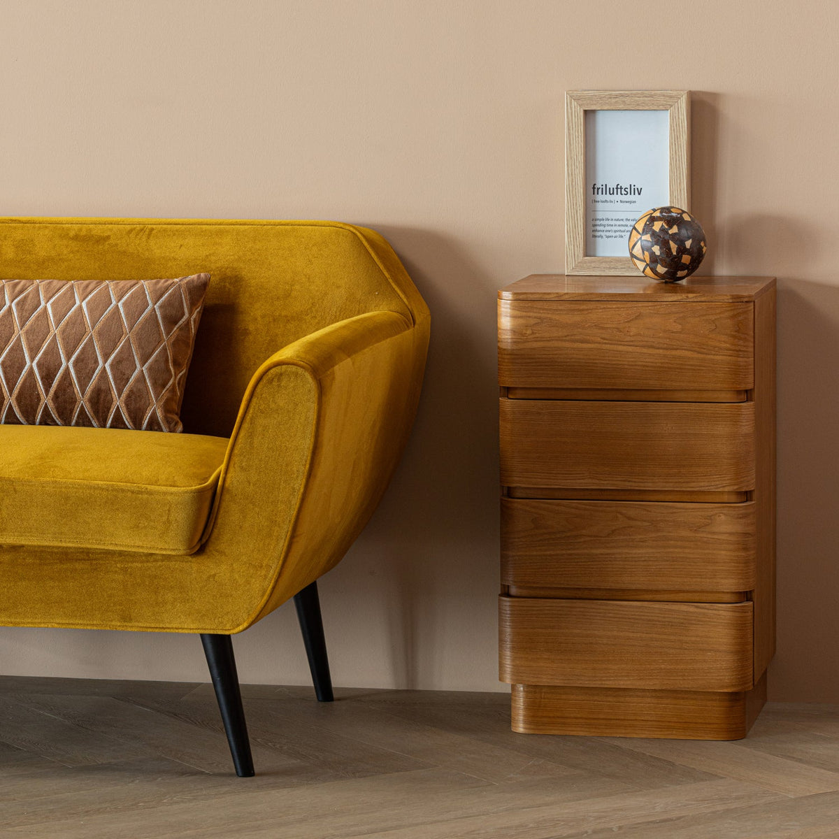 Cassettiera Rovere Rax