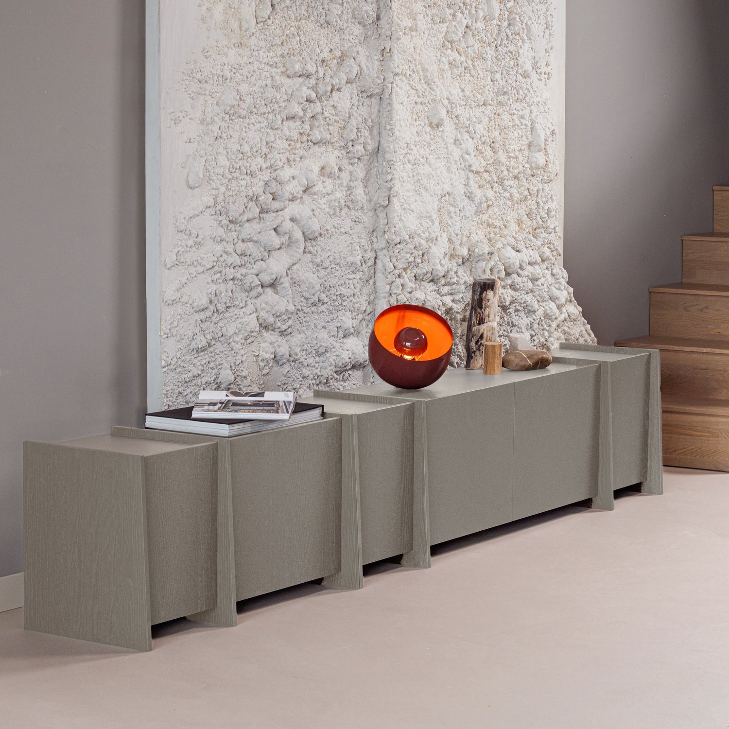 Mobile TV 2 ante Aske 102x43 cm