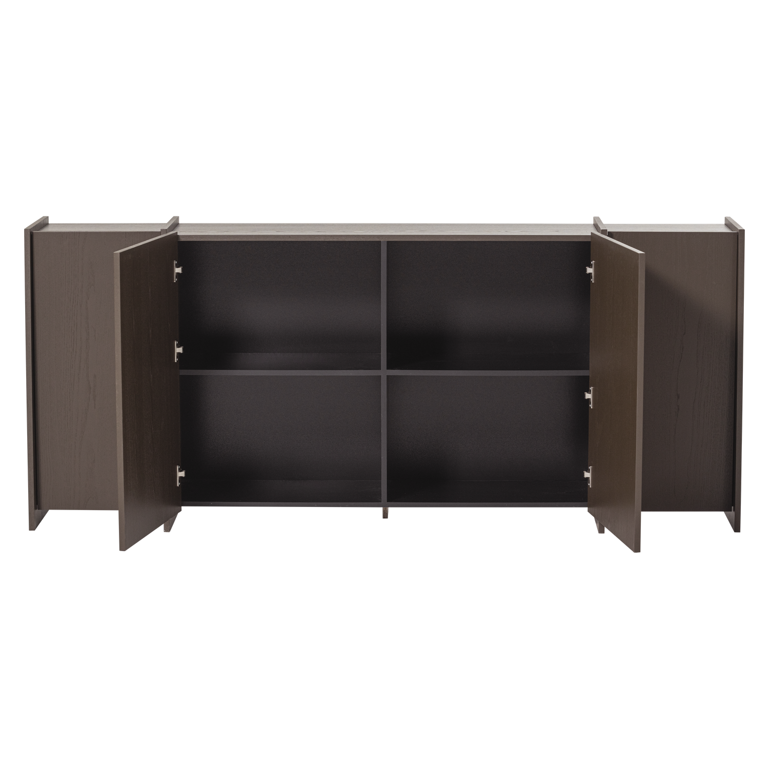 Madia 4 ante in legno di frassino Aske 200x85 cm