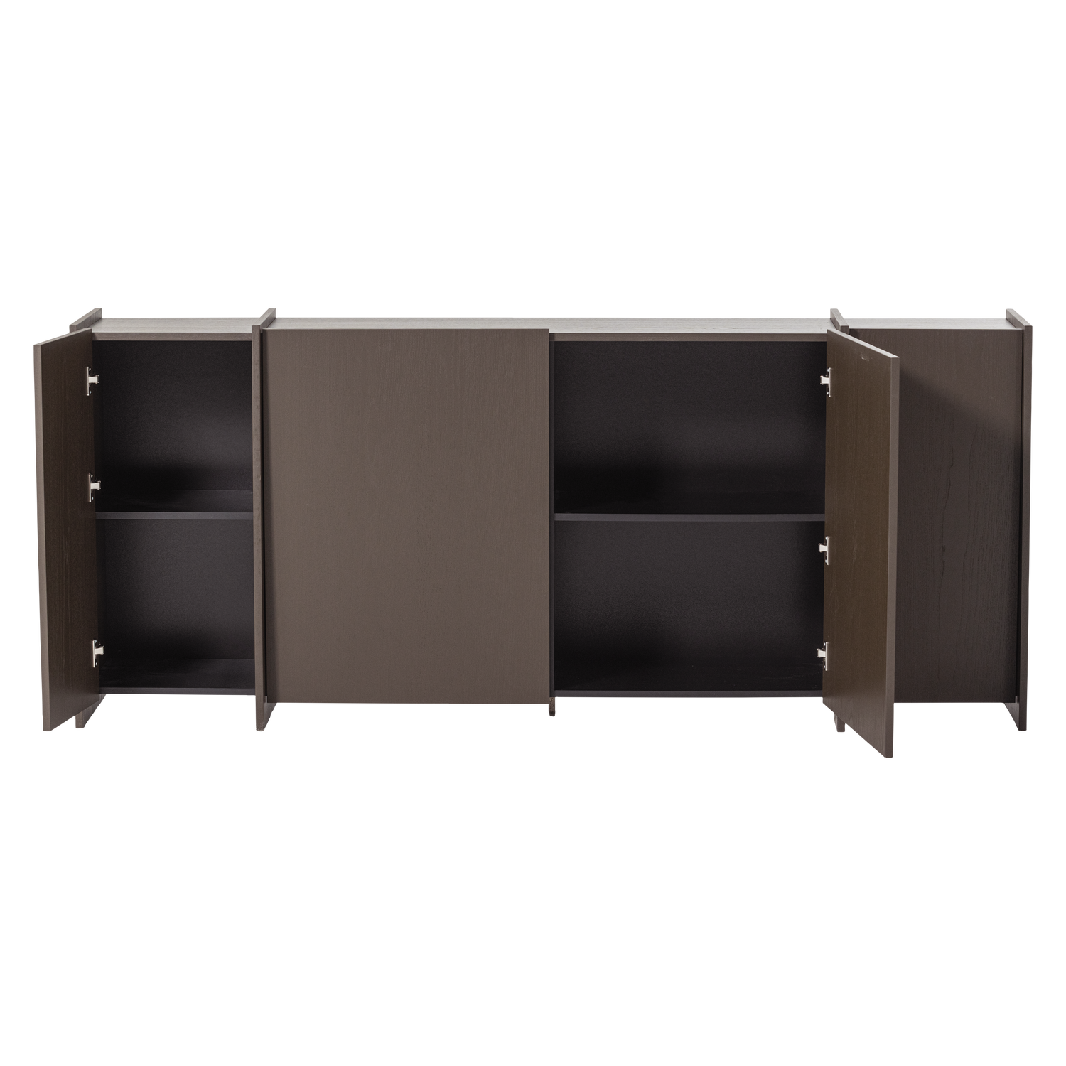 Madia 4 ante in legno di frassino Aske 200x85 cm