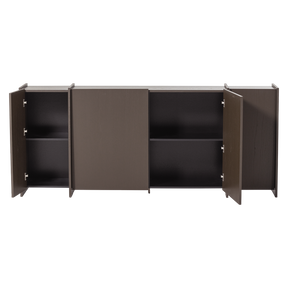 Madia 4 ante in legno di frassino Aske 200x85 cm