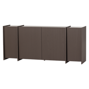 Madia 4 ante in legno di frassino Aske 200x85 cm
