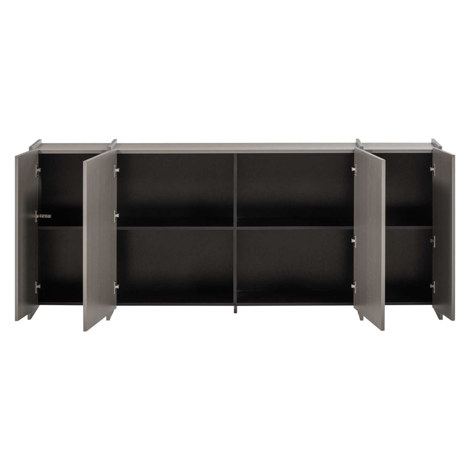 Madia 4 ante in legno di frassino Aske 200x85 cm