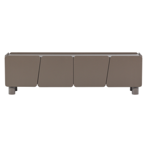 Mobile TV 4 ante in legno di pino Vellor 200x58 cm