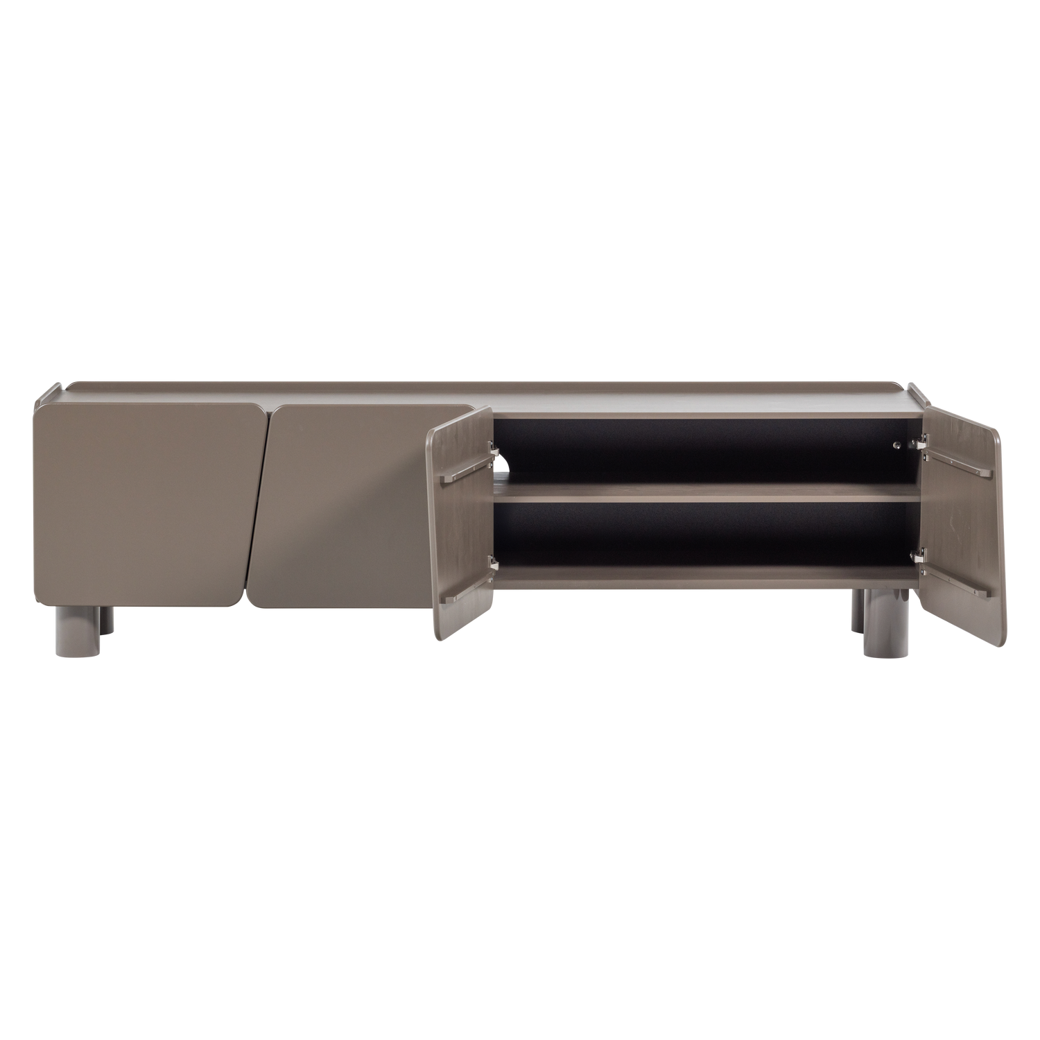 Mobile TV 4 ante in legno di pino Vellor 200x58 cm