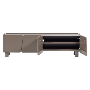 Mobile TV 4 ante in legno di pino Vellor 200x58 cm