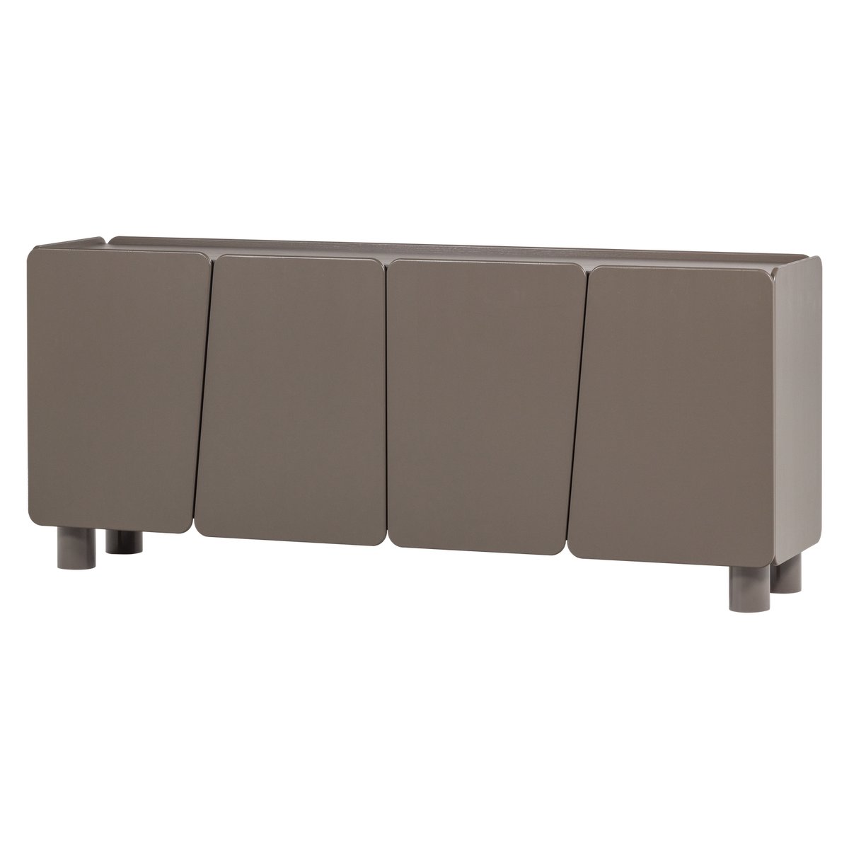 Madia 4 ante in legno di pino Cortez 200x85 cm