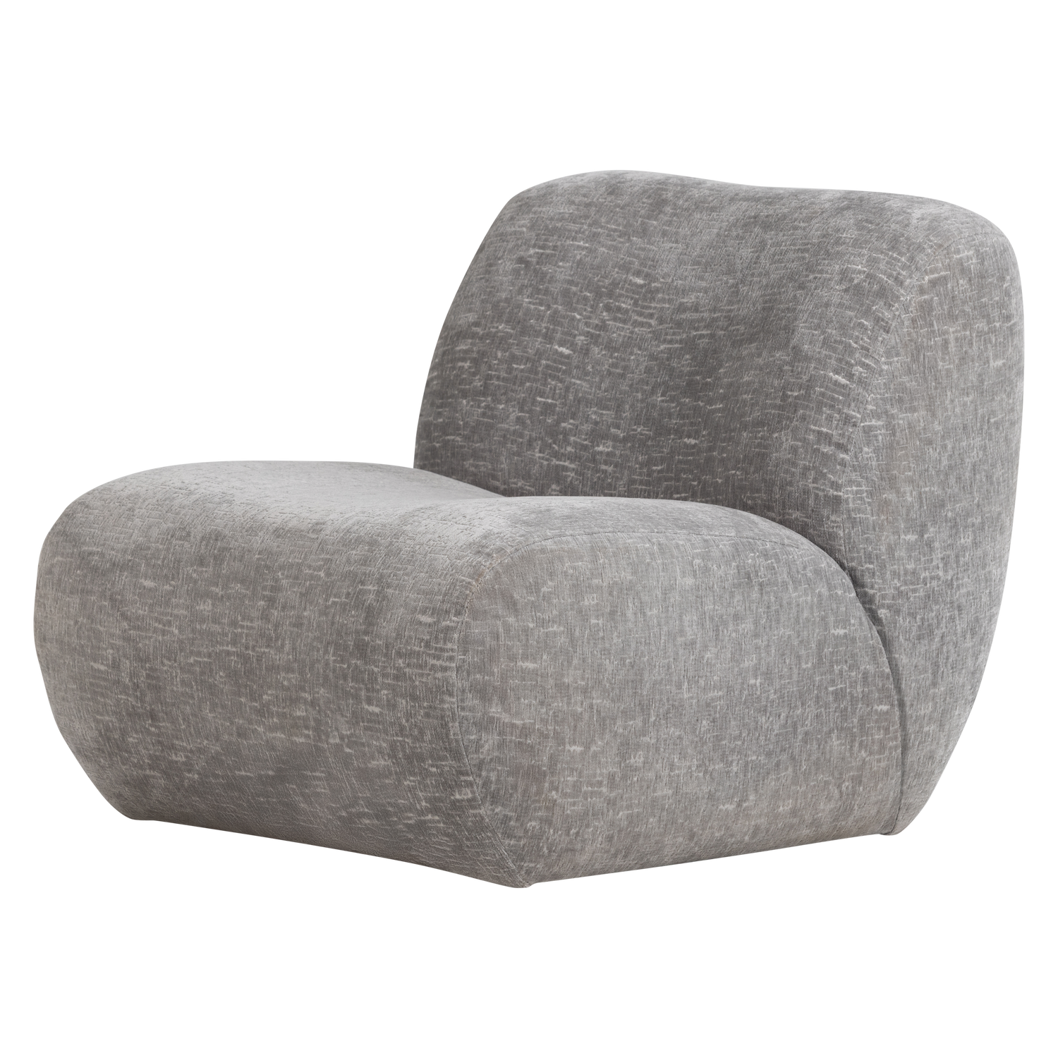 Poltrona in velluto Nomy 76x74 cm