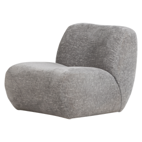 Poltrona in velluto Nomy 76x74 cm