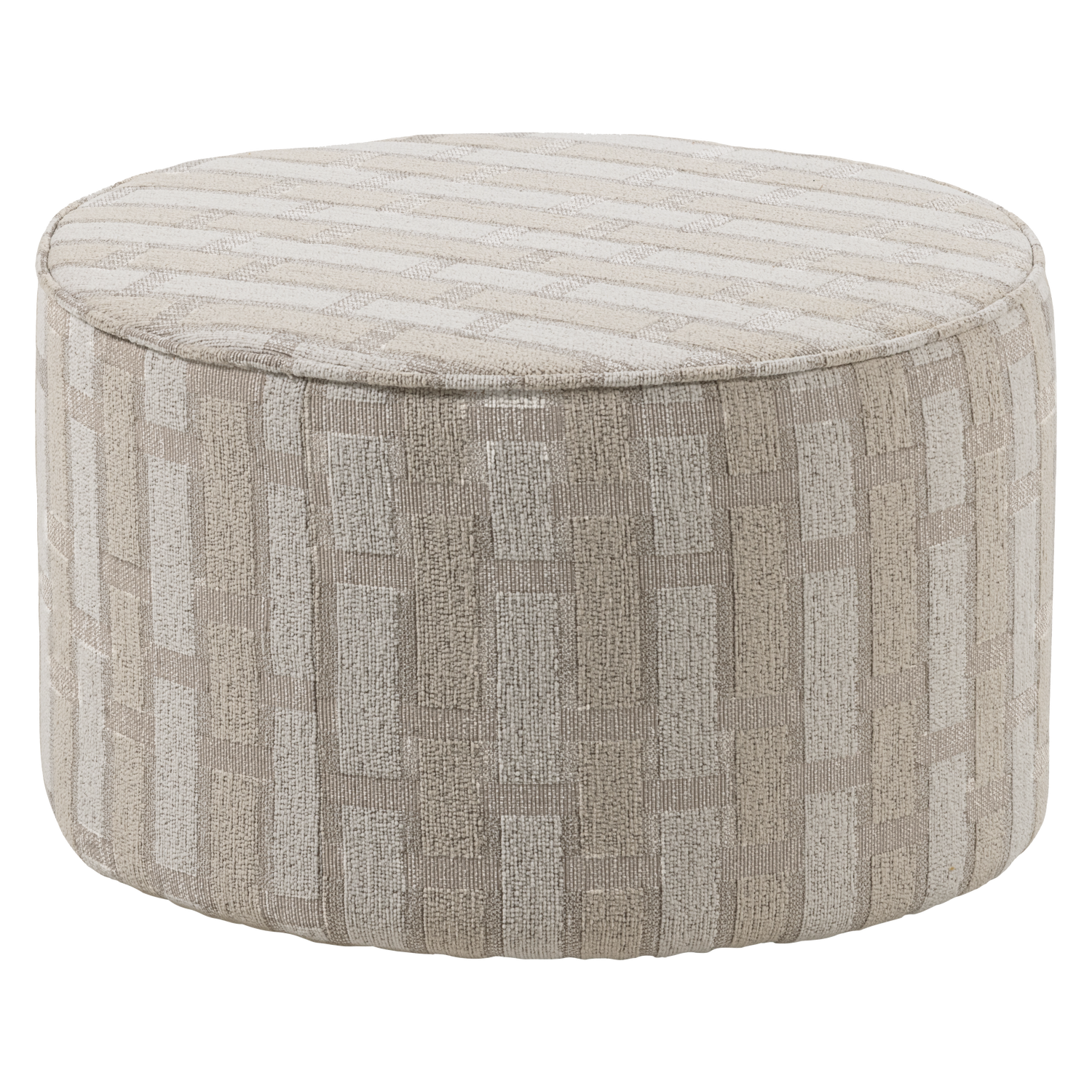 Pouf in ciniglia Moss 60x36 cm
