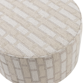 Pouf in ciniglia Moss 60x36 cm