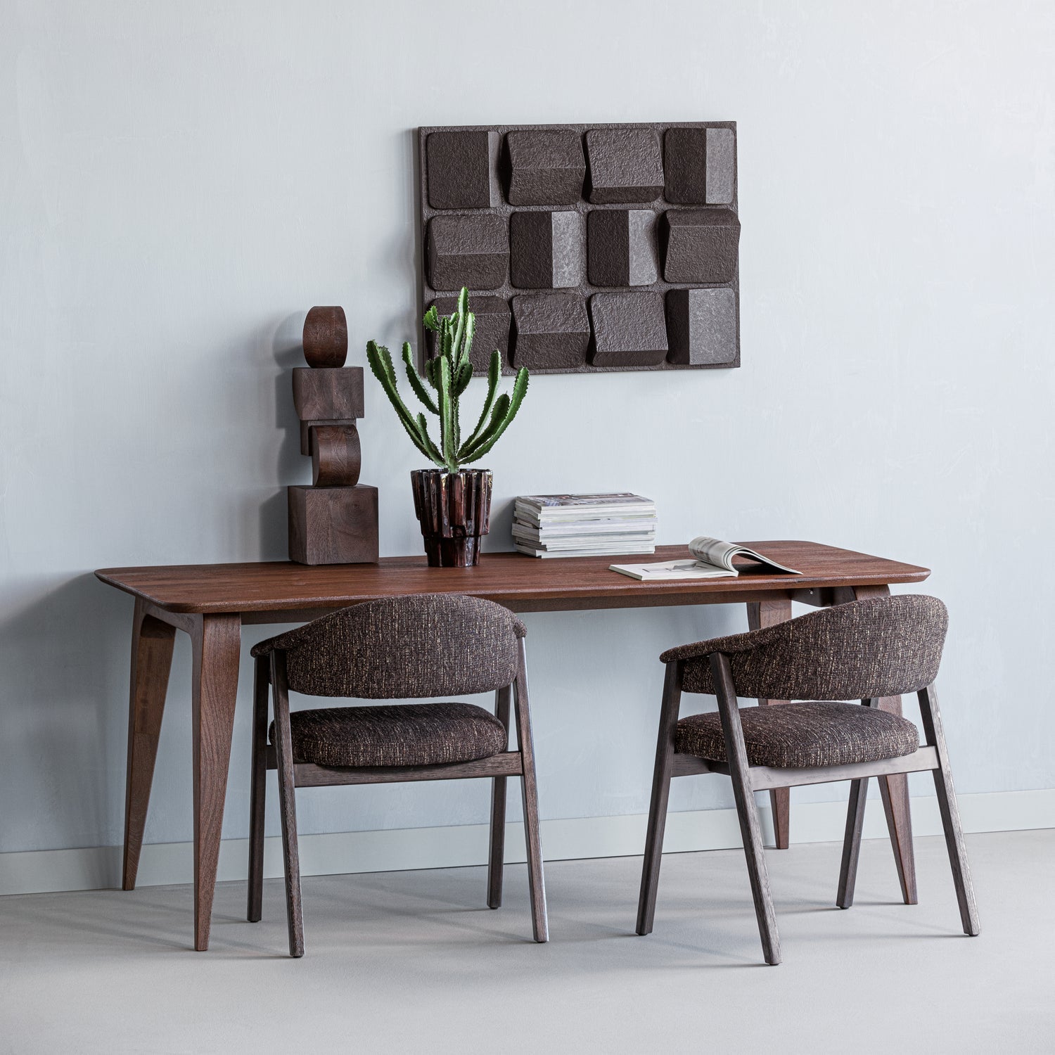 Set di 2 sedie in legno Zed 60x77 cm