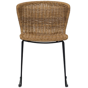 Set di 2 sedie da esterno in rattan sintetico Wings 54x77 cm