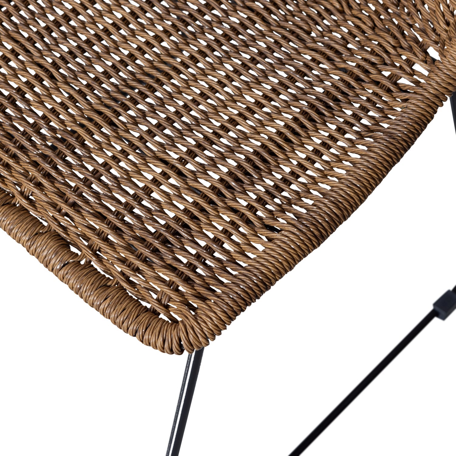 Set di 2 sedie da esterno in rattan sintetico Wings 54x77 cm