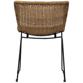 Set di 2 sedie da esterno in rattan sintetico Wings 54x77 cm