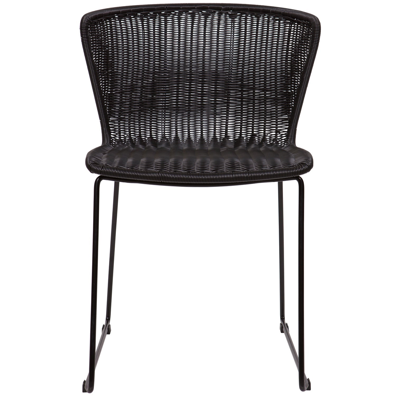 Set di 2 sedie da esterno in rattan sintetico Wings 54x77 cm