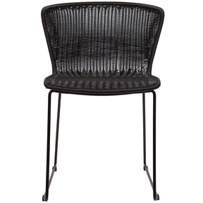 Set di 2 sedie da esterno in rattan sintetico Wings 54x77 cm
