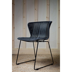Set di 2 sedie da esterno in rattan sintetico Wings 54x77 cm