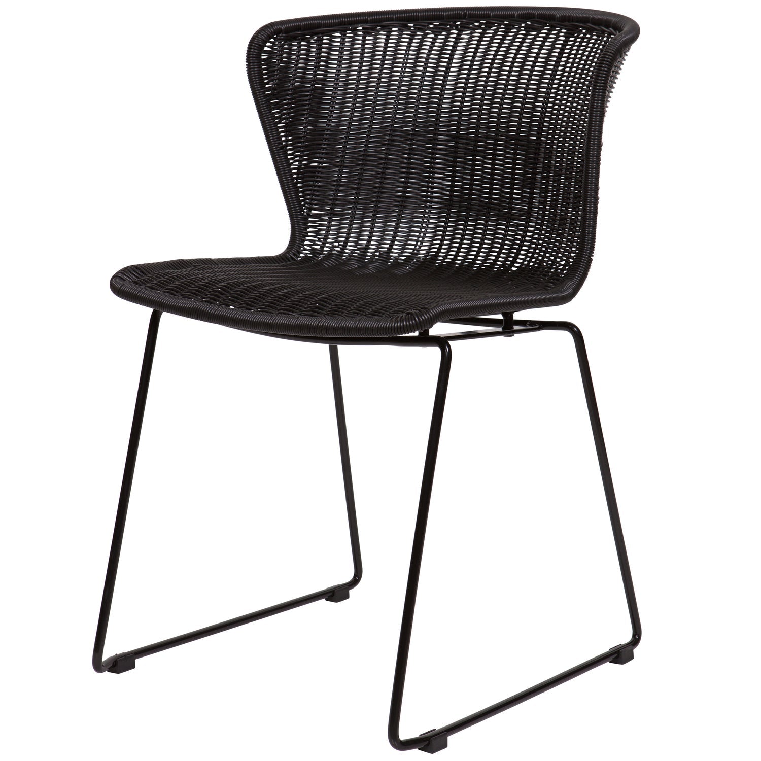 Set di 2 sedie da esterno in rattan sintetico Wings 54x77 cm