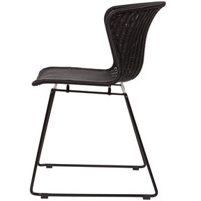 Set di 2 sedie da esterno in rattan sintetico Wings 54x77 cm
