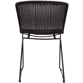 Set di 2 sedie da esterno in rattan sintetico Wings 54x77 cm