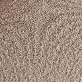 Poggiapiedi in tessuto bouclé Statement 80x40 cm